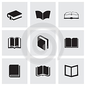 Vector schoolbook icons set