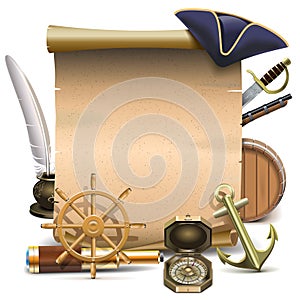 Vector Seafaring Frame