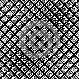 Vector seamless abstract pattern black and white. abstract background wallpaper.