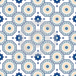 Vector seamless arabic pattern. Arabesque, Ramazan, greeting, happy month Ramadan. Islam seamless geometry pattern