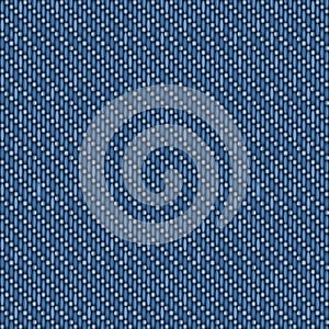 Vector seamless blue denim texture