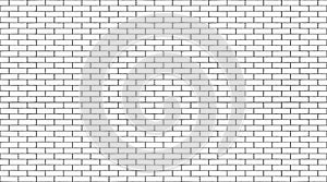 Vector seamless brick wall background