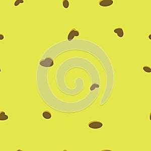 Vector Seamless Cheese Pattern Background