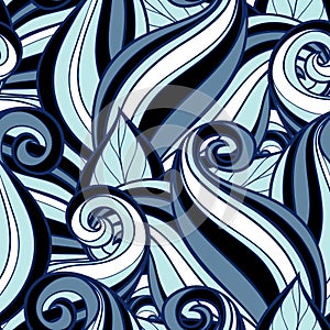 Vector Seamless Damask Pattern