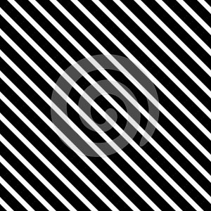 Vector seamless diagonal lines pattern black and white. abstract background wallpaper. vector illustration.