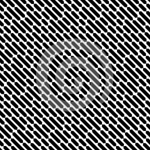 Vector seamless diagonal lines pattern black and white. abstract background wallpaper. vector illustration. Covers, line.