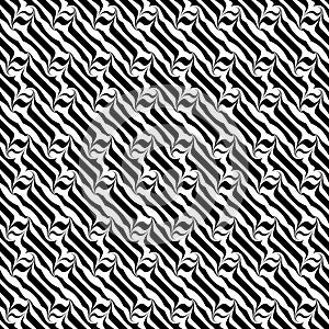 Vector seamless diagonal lines pattern black and white. abstract background wallpaper. vector illustration. Covers, line.