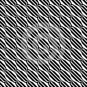 Vector seamless diagonal lines pattern black and white. abstract background wallpaper. vector illustration. Covers, line.