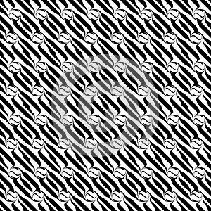 Vector seamless diagonal lines pattern black and white. abstract background wallpaper. vector illustration. Covers, line.