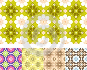 vector Seamless floral pattern