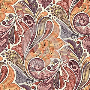 Vector Seamless Floral Pattern