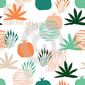 Vector Seamless Floral  Pattern