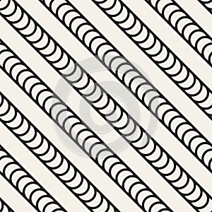 Vector seamless pattern. Modern stylish abstract texture