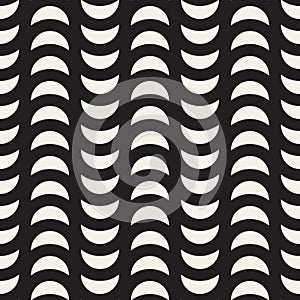 Vector seamless geometric pattern. Simple abstract lines lattice. Repeating elements stylish background