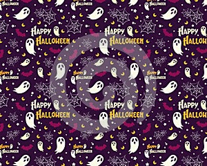 Domppattern : Ghost Happy Halloween Pattern photo