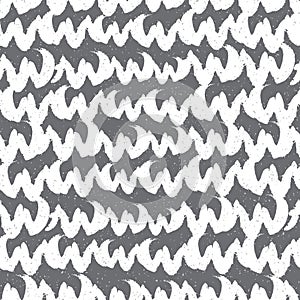 Vector seamless grey and white pattern