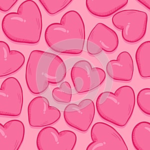 Vector Seamless Love Pattern