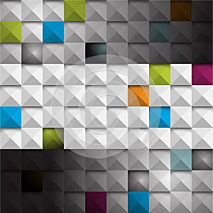 Vector seamless modern tiles pattern business background