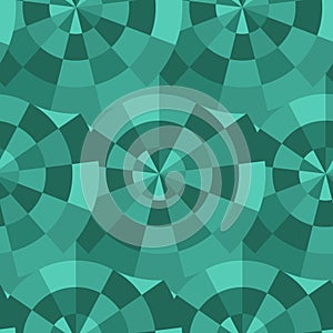 Vector seamless mosaic pattern. Colorful endless tessellated background. photo