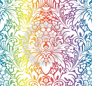 Vector. Seamless multicolor pattern