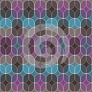 Vector seamless pastel geometric pattern