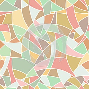 Vector seamless pattern - abstract chaotical paste