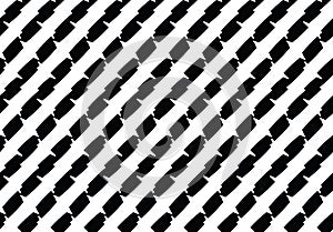 Vector seamless pattern, abstract texture background, repeating tiles, two colors