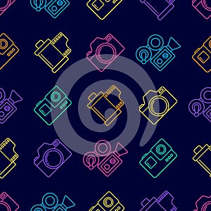 Vector seamless pattern background icon