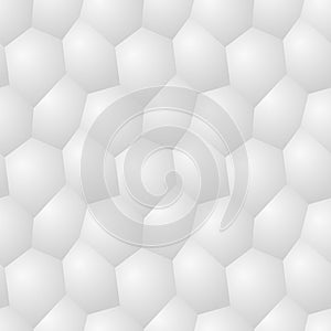 Vector seamless pattern - chaotic modern volume poligonal background