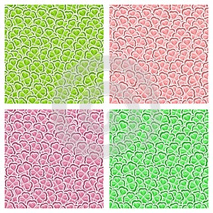 Vector Seamless Pattern Clover