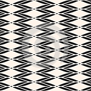 Vector seamless pattern with curved shapes, elegant mesh texture. Art deco style.