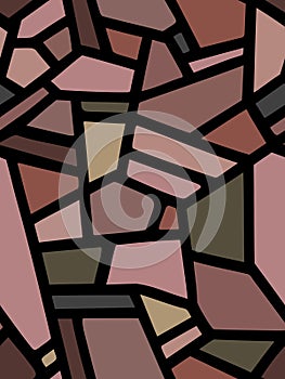 seamless vector pattern of multicolored blocks