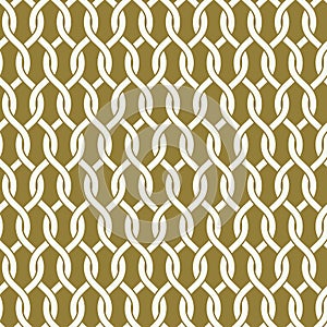 Vector seamless pattern, graphic geometric wrapping paper made