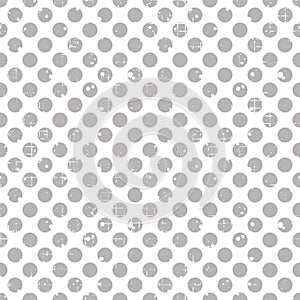 Vector seamless pattern, graphic illustration