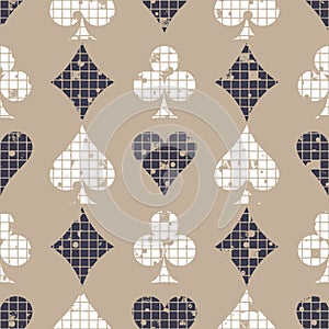 Vector seamless pattern, graphic illustration