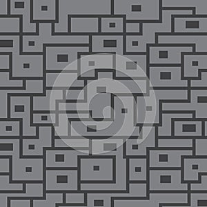 Vector seamless pattern of grey lines