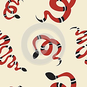 Vector seamless pattern isolated on background.