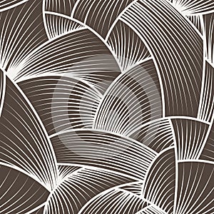 Vector seamless pattern of lines