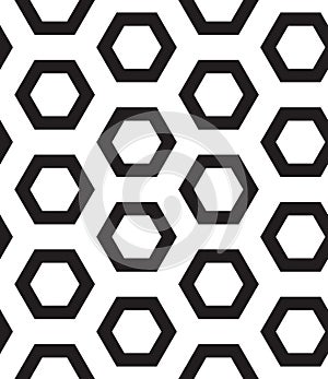 Vector seamless pattern. Modern clasical texture. Repeating geom