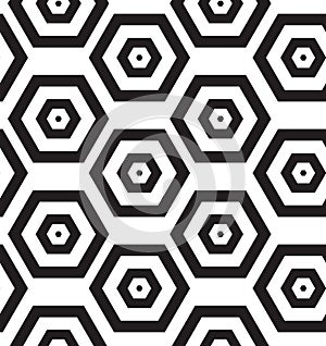 Vector seamless pattern. Modern clasical texture. Repeating geom