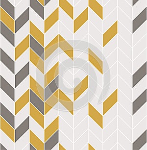 Vector seamless pattern with modern herringbone tiles