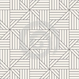 Vector seamless pattern. Modern stylish abstract texture. Repeating geometric tiles