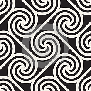 Vector seamless pattern. Modern stylish abstract texture. Repeating geometric tilesn