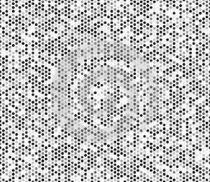 Vector seamless pattern. Modern stylish texture. Repeating geometric background with hexagons