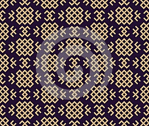 Vector seamless pattern. Modern stylish texture. Repeating geometric background. Linear graphic design