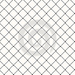 Vector seamless pattern. Modern stylish texture. Repeating geometric tiles of rhombuses