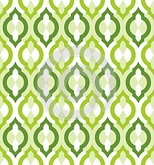 Vector seamless pattern. Moroccan style.