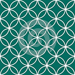 Vector seamless pattern of mozaic