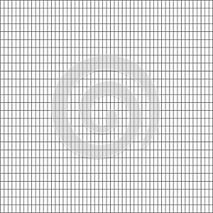 Vector seamless pattern paper exercise book in a cell