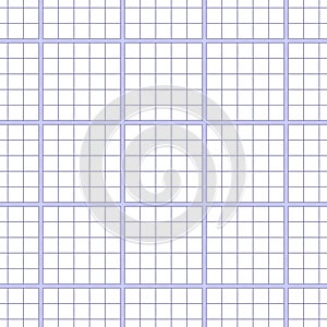 Vector seamless pattern paper exercise book in a cell.Texture notebook sheet